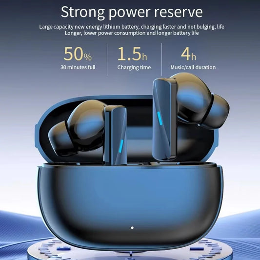 TWS Bluetooth 5.3 Earbuds | Noise Cancelling, HD Sound, In-Ear Mic